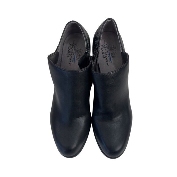 Life Stride Jacinda Velocity 2.0 Women SZ 10M Black Ankle 3''Heel Booties - Picture 11 of 12